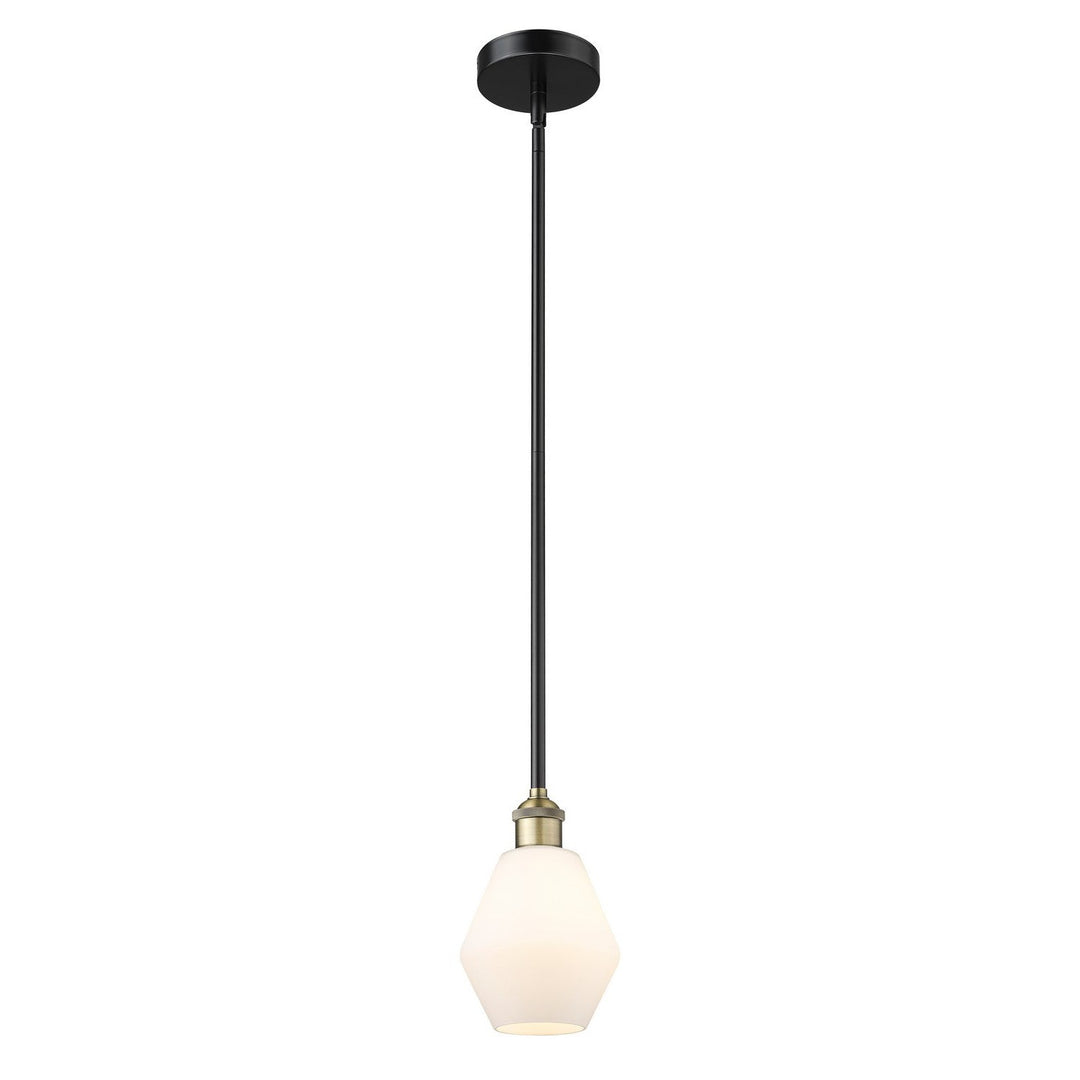 Innovations Edison 616-1S-BAB-G651-6 Pendant Light - Black Antique Brass