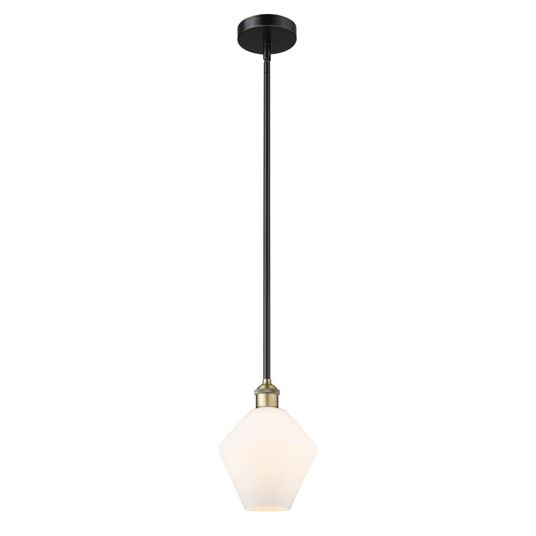 Innovations Edison 616-1S-BAB-G651-8 Pendant Light - Black Antique Brass