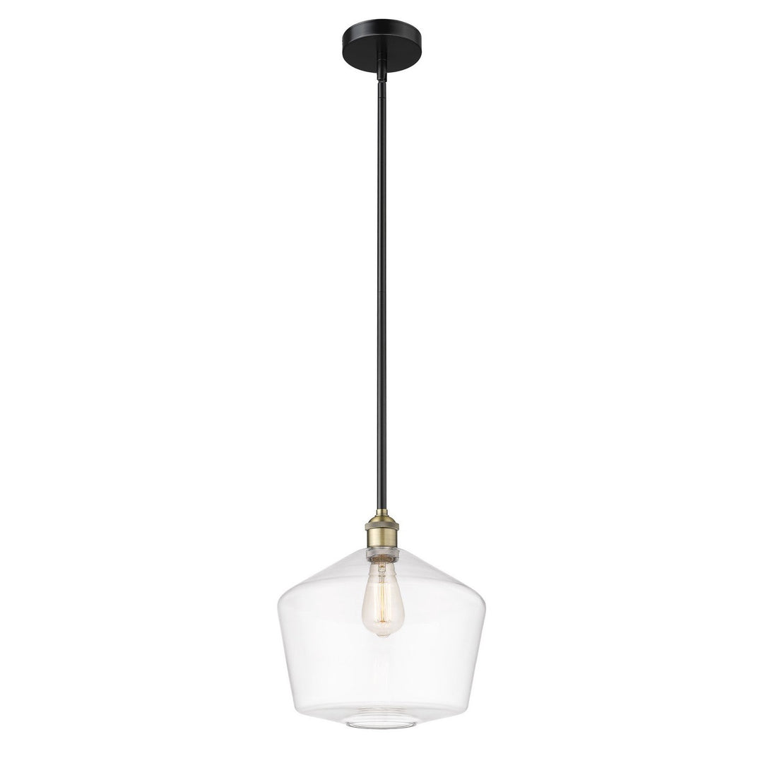 Innovations Edison 616-1S-BAB-G652-12 Pendant Light - Black Antique Brass
