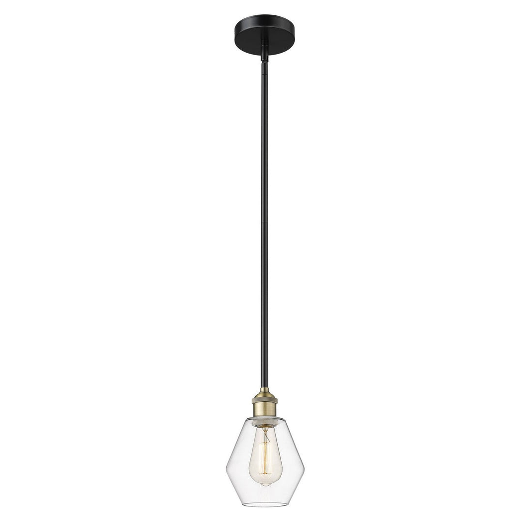 Innovations Edison 616-1S-BAB-G652-6 Pendant Light - Black Antique Brass