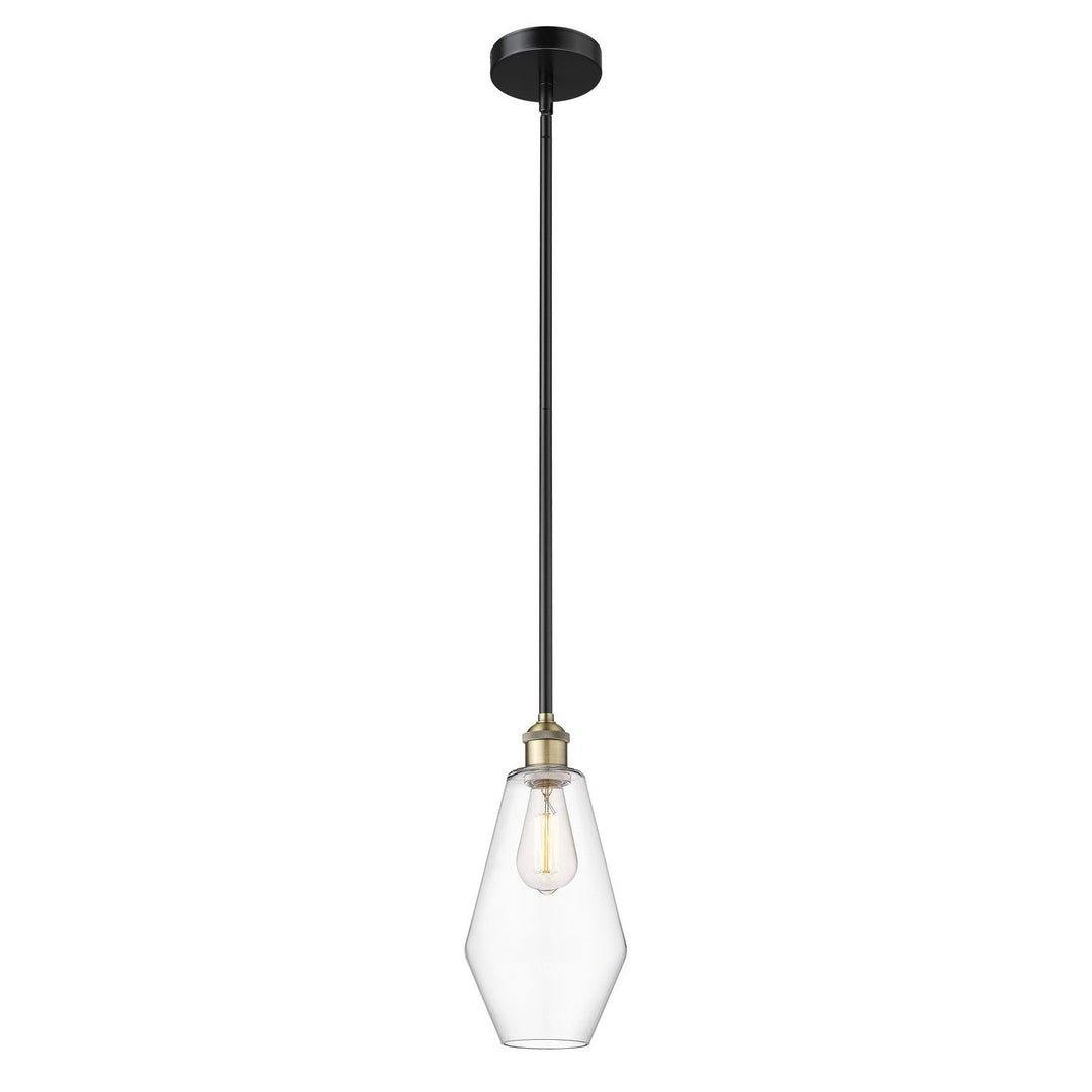 Innovations Edison 616-1S-BAB-G652-7 Pendant Light - Black Antique Brass