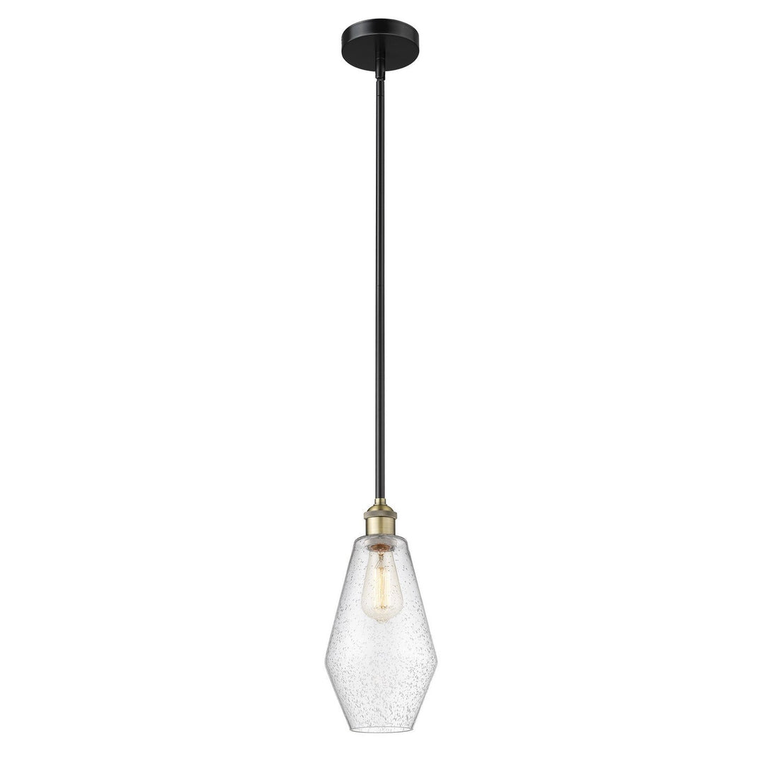 Innovations Edison 616-1S-BAB-G654-7 Pendant Light - Black Antique Brass