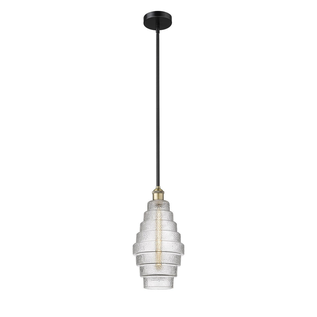 Innovations Edison 616-1S-BAB-G672-8 Pendant Light - Black Antique Brass