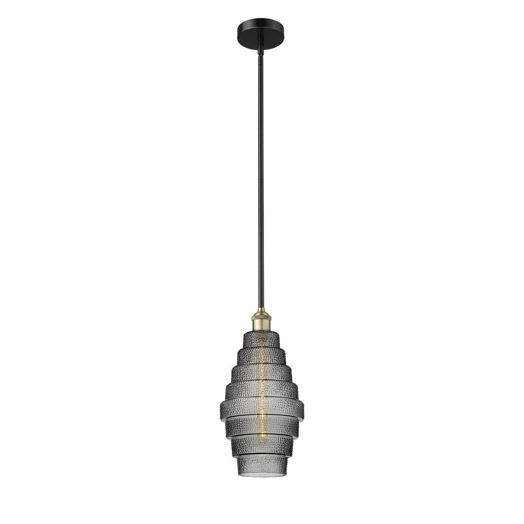 Innovations Edison 616-1S-BAB-G673-8 Pendant Light - Black Antique Brass