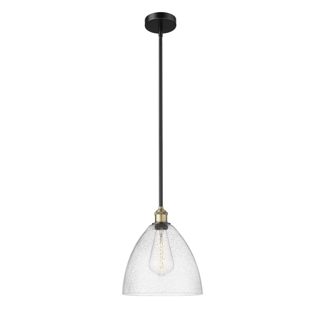 Innovations Edison 616-1S-BAB-GBD-124 Pendant Light - Black Antique Brass