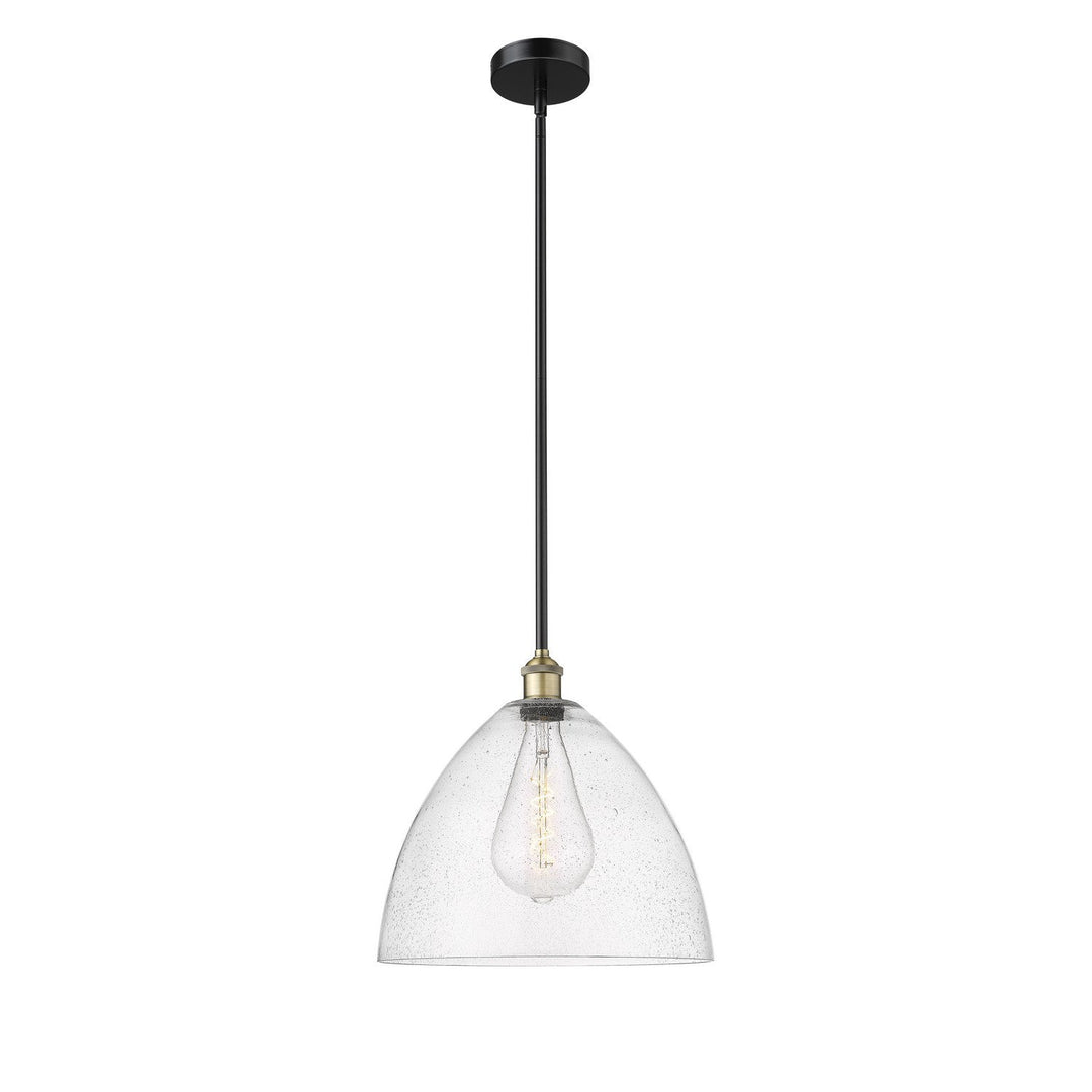 Innovations Edison 616-1S-BAB-GBD-164 Pendant Light - Black Antique Brass