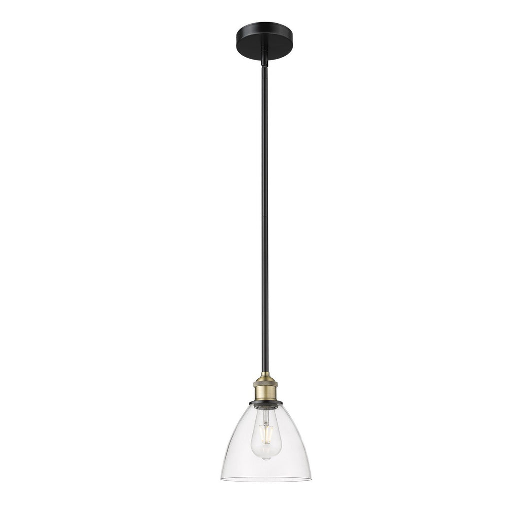 Innovations Edison 616-1S-BAB-GBD-752 Pendant Light - Black Antique Brass