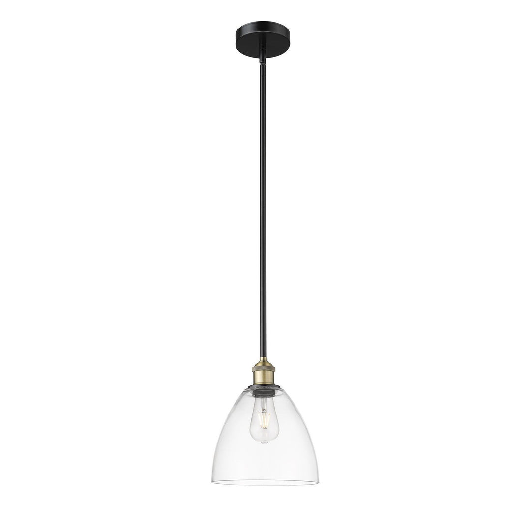Innovations Edison 616-1S-BAB-GBD-92 Pendant Light - Black Antique Brass