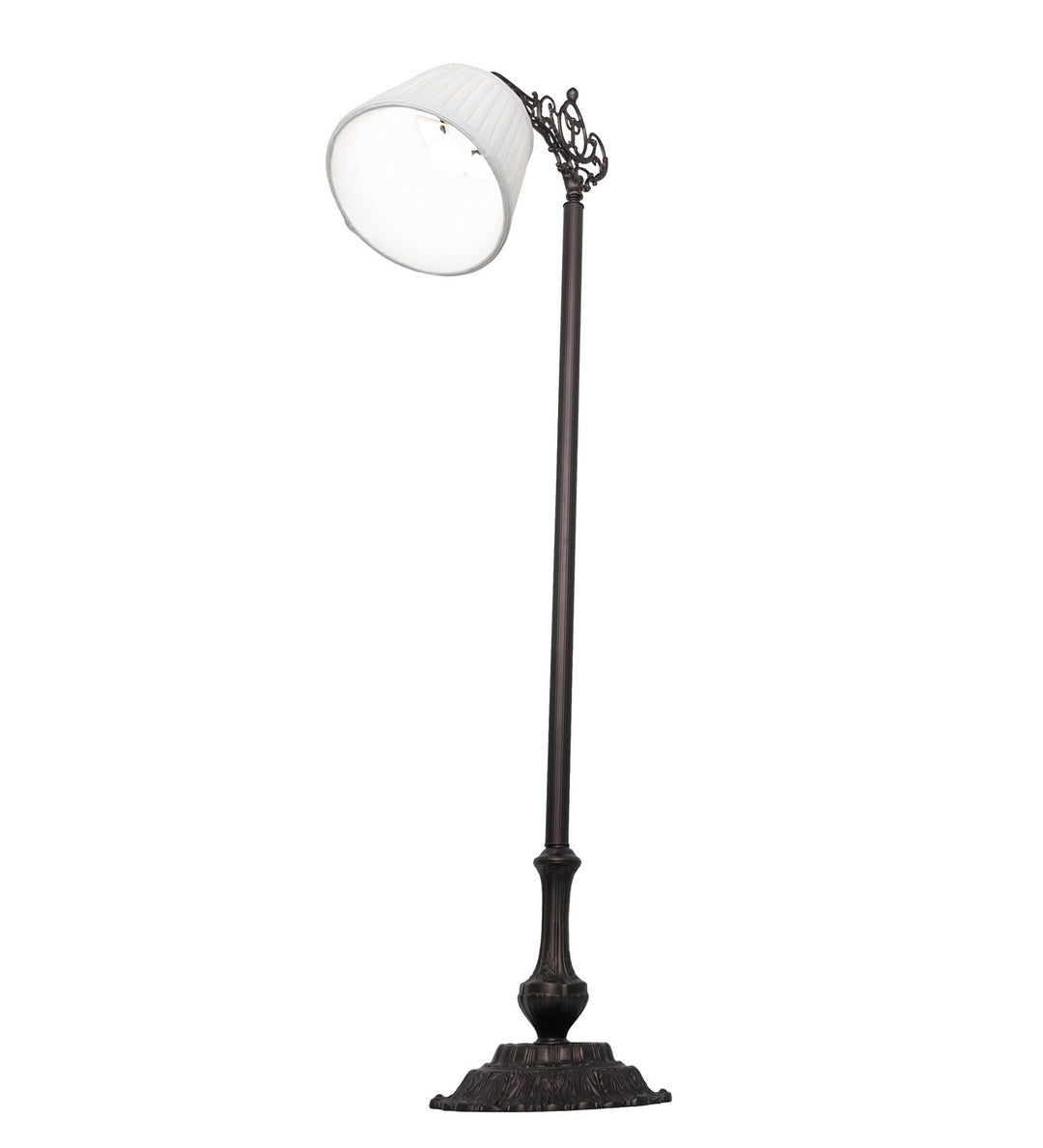 Meyda Tiffany Lighting 252968 Victorian One Light Floor Lamp Lamp Bronze / Dark