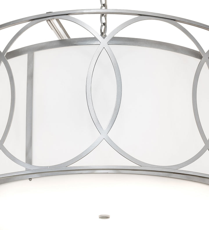 Meyda Tiffany Cilindro 259236 Pendant Light - Nickel