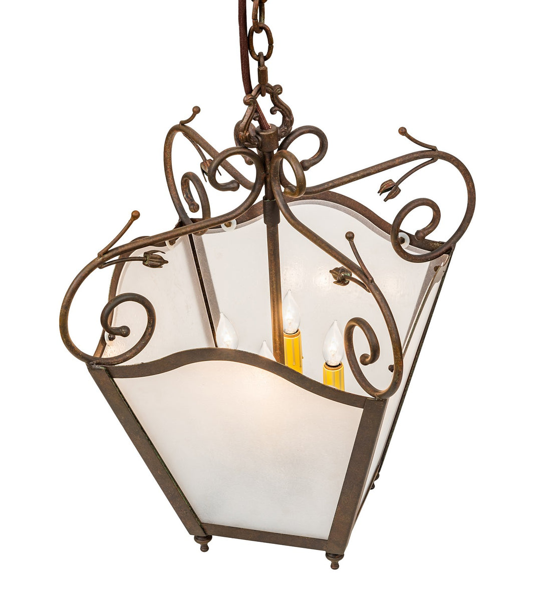 Meyda Tiffany Terena 260382 Pendant Light - Rust