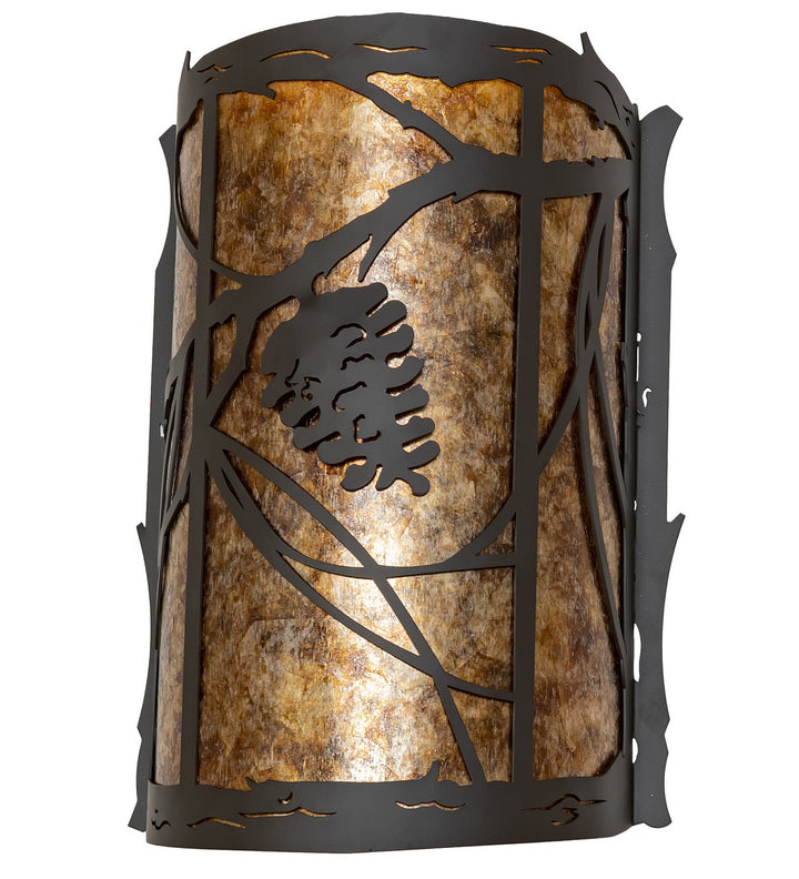 Meyda Tiffany Whispering Pines 261021 Wall Light - Oil Rubbed Bronze