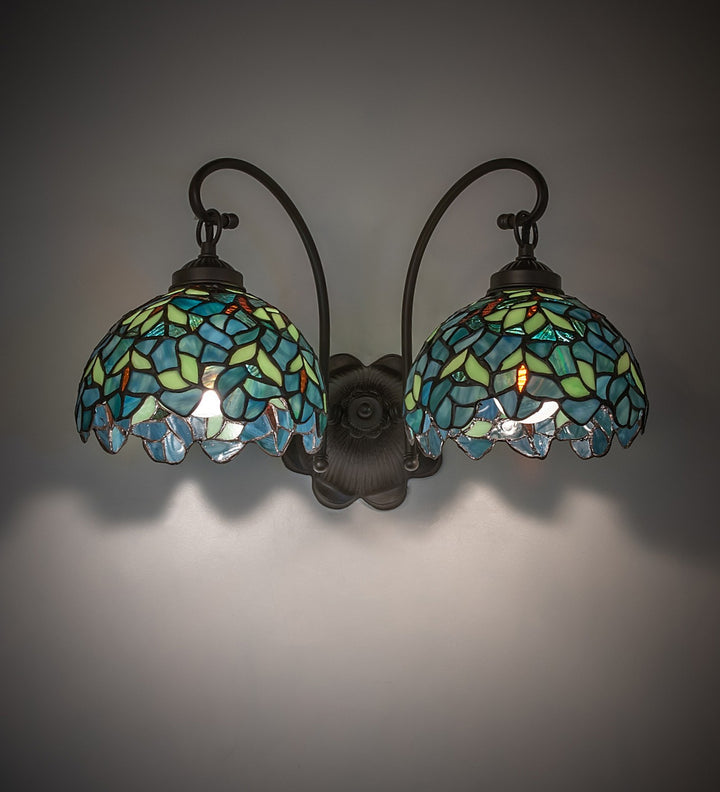 Meyda Tiffany Nightfall Wisteria 244821 Wall Light -