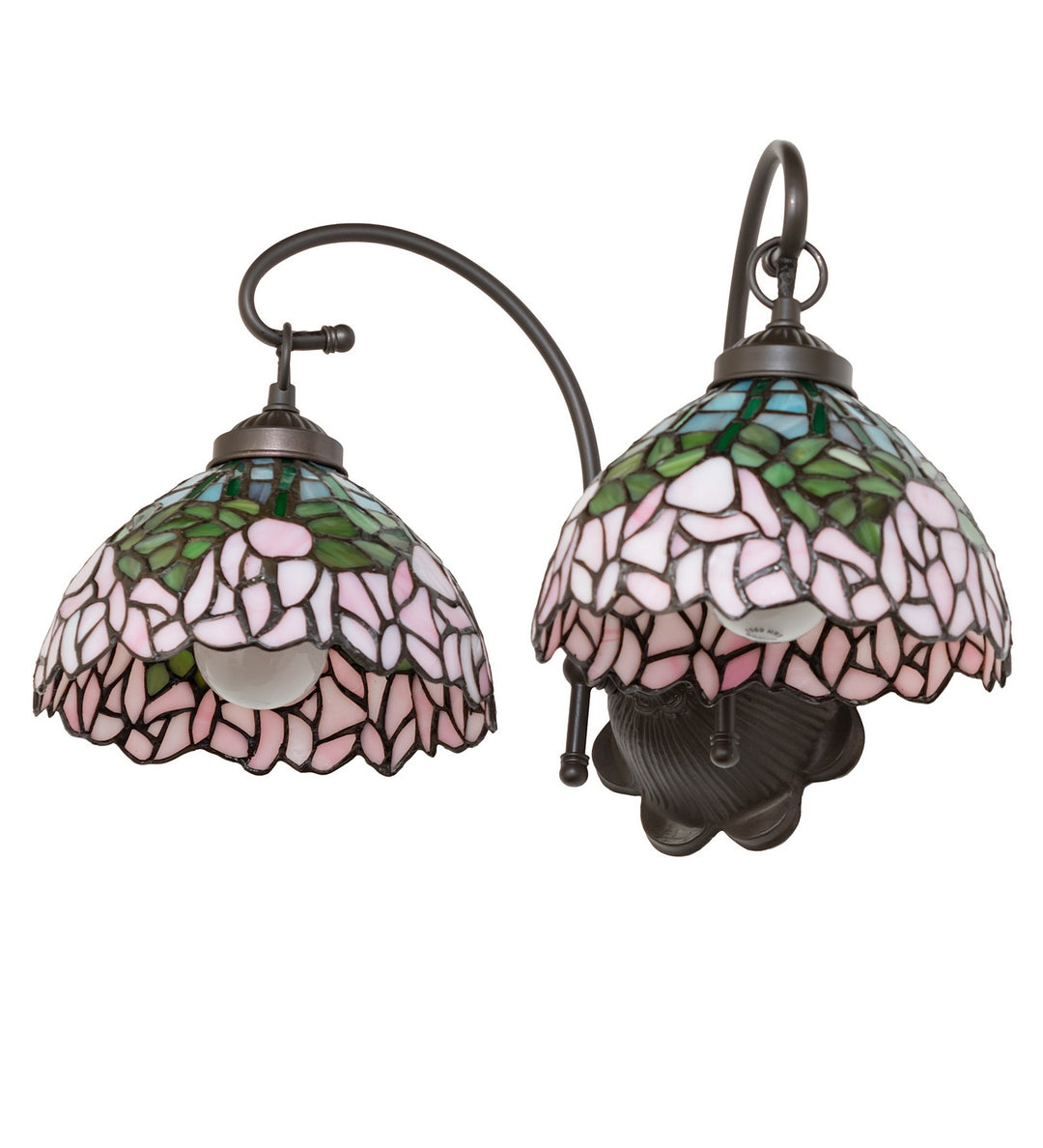 Meyda Tiffany Tiffany Cabbage Rose 264423 Bath Vanity Light 12 in. wide