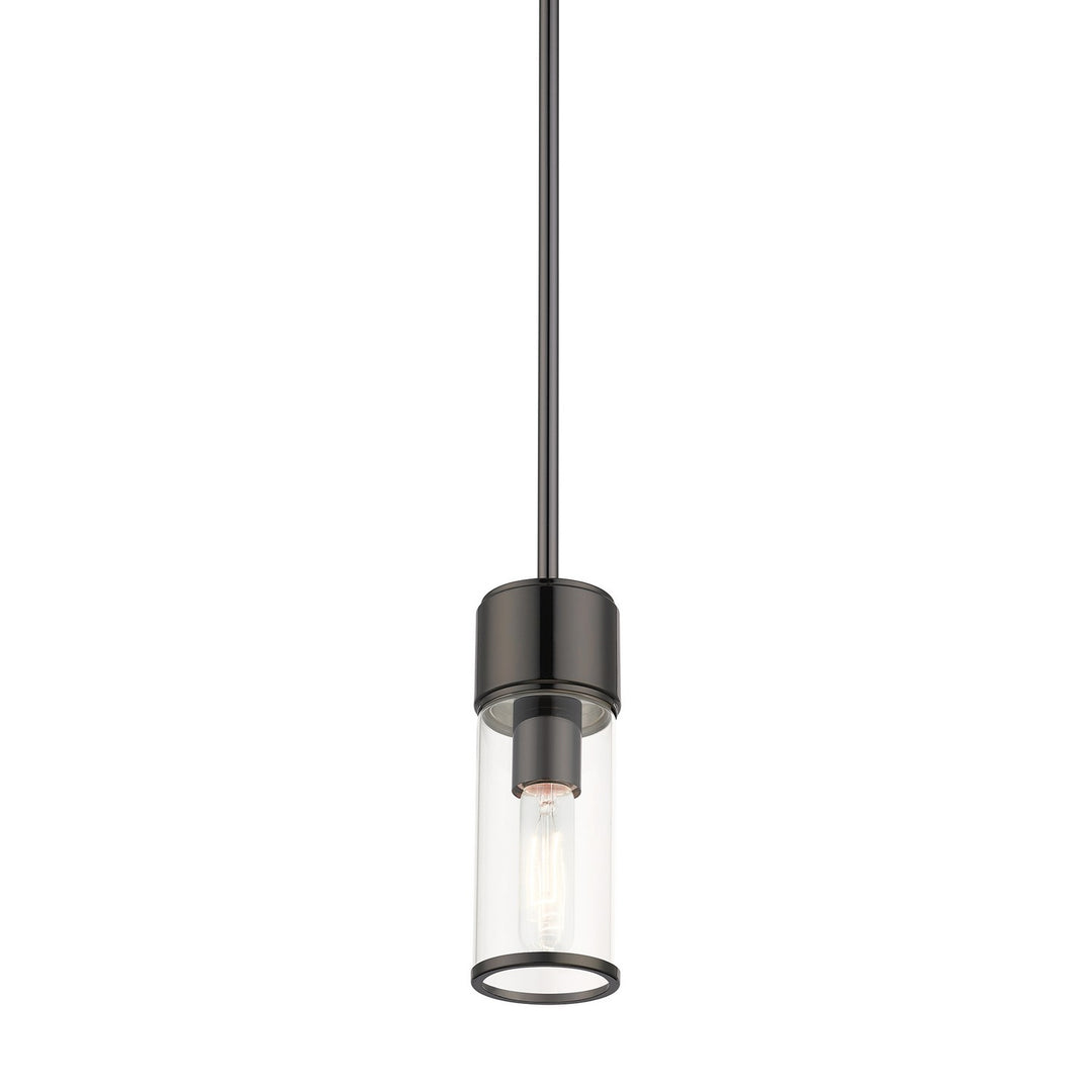 Livex Quincy 17140-46 Pendant Light - Black Chrome