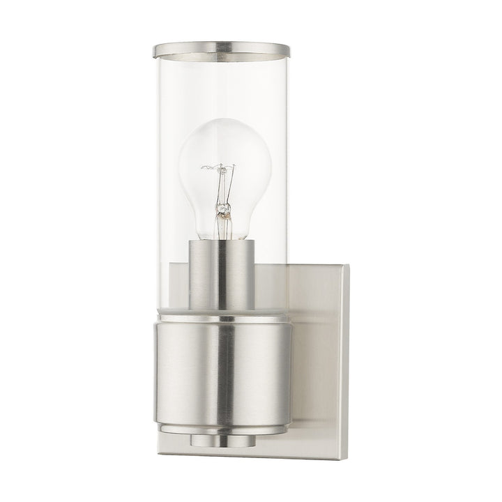 Livex Quincy 17141-91 Wall Sconce Light - Brushed Nickel