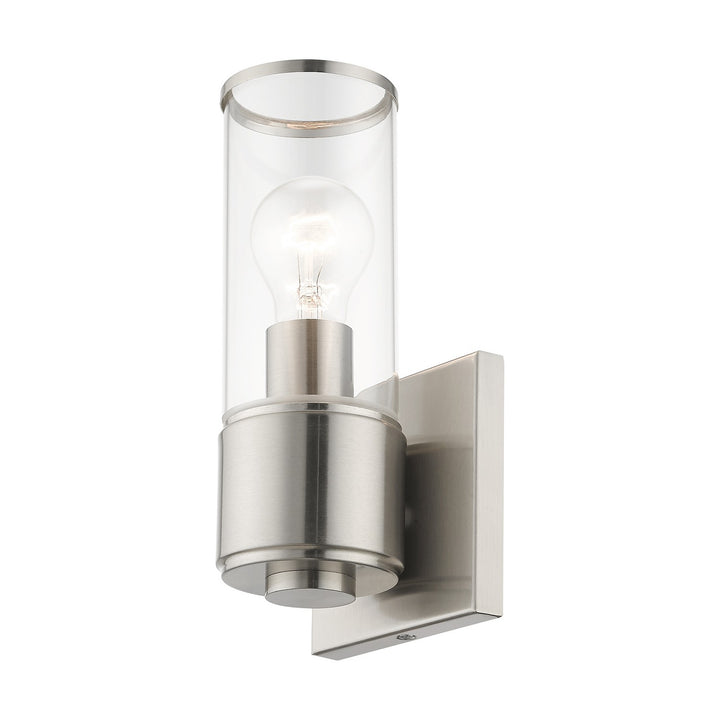 Livex Quincy 17141-91 Wall Sconce Light - Brushed Nickel