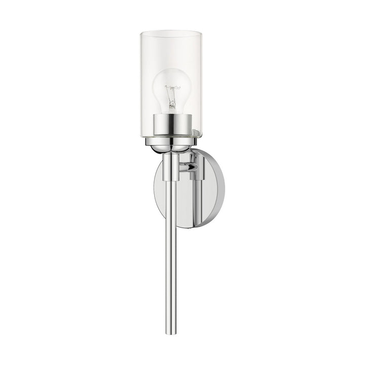 Livex Whittier 18081-05 Wall Sconce Light - Polished Chrome