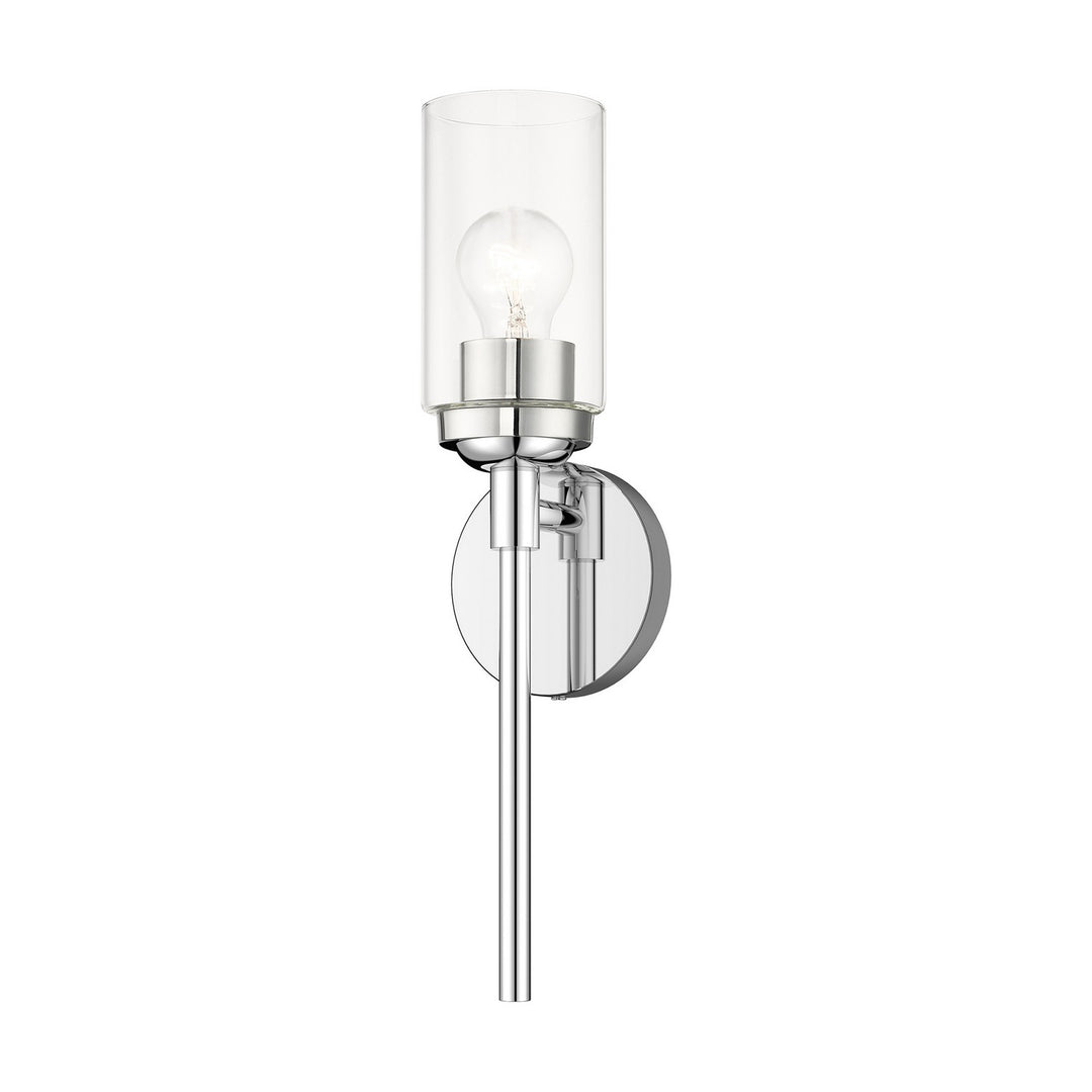 Livex Whittier 18081-05 Wall Sconce Light - Polished Chrome