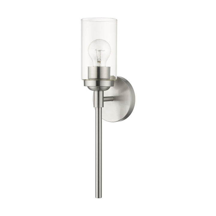 Livex Whittier 18081-91 Wall Sconce Light - Brushed Nickel