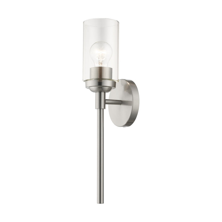 Livex Whittier 18081-91 Wall Sconce Light - Brushed Nickel