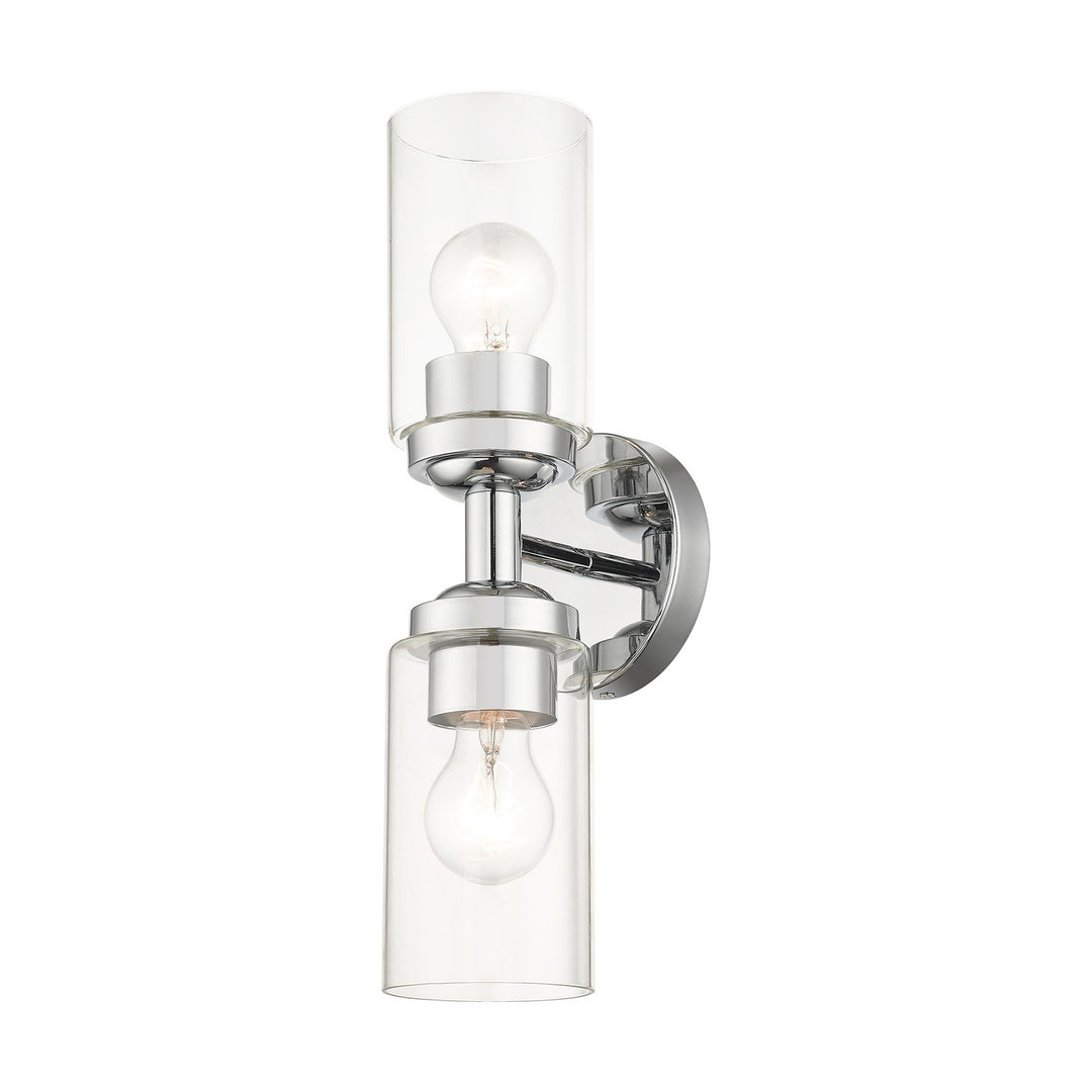 Livex Whittier 18082-05 Wall Sconce Light - Polished Chrome