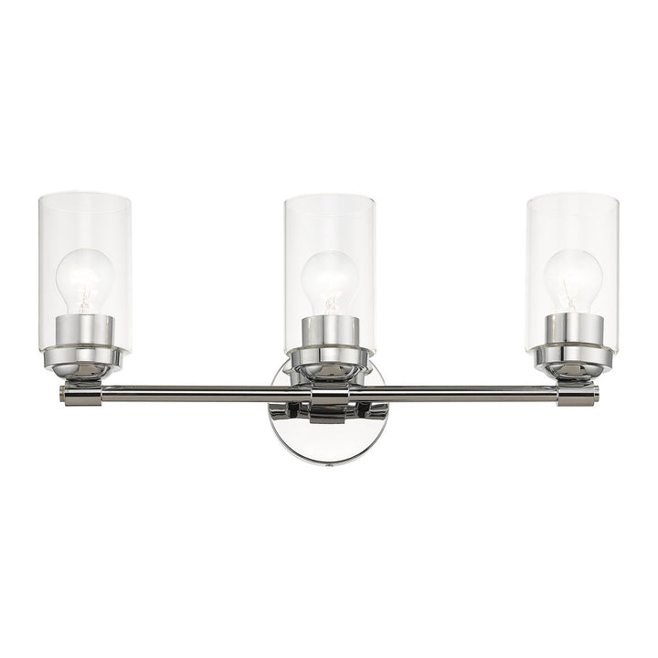 Livex Whittier 18083-05 Bath Vanity Light 22 in. wide - Polished Chrome