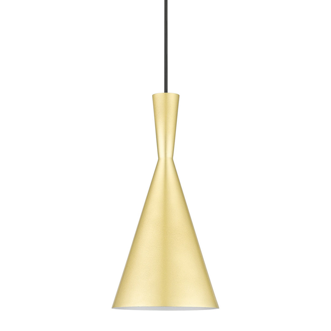 Livex Waldorf 41185-33 Pendant Light - Soft Gold with Polished Brass