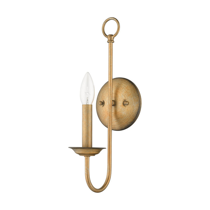 Livex Estate 42681-48 Wall Sconce Light - Antique Gold Leaf