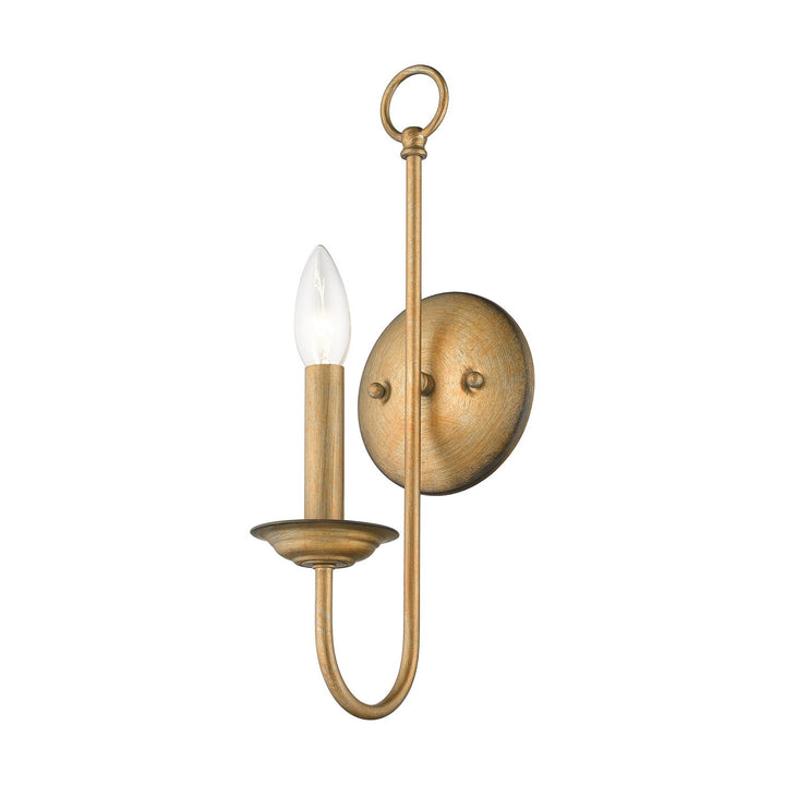 Livex Estate 42681-48 Wall Sconce Light - Antique Gold Leaf