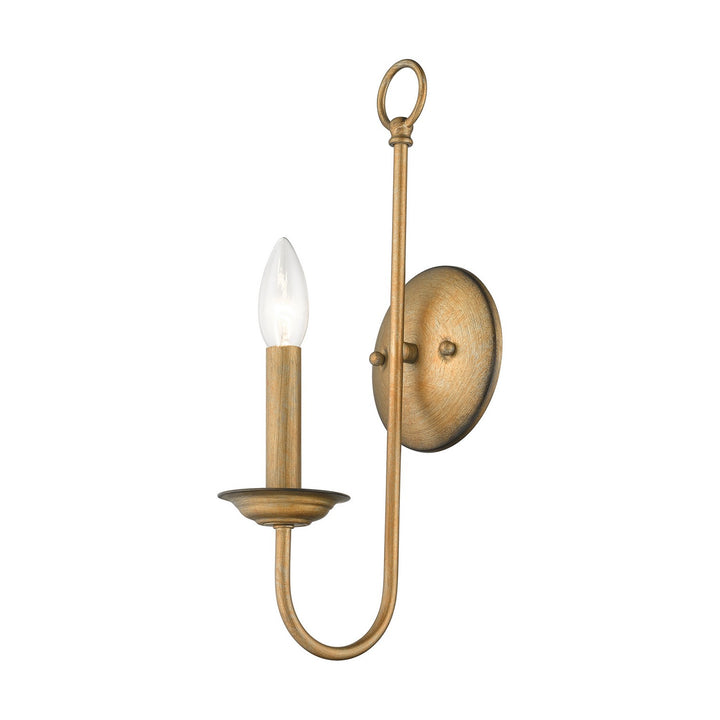 Livex Estate 42681-48 Wall Sconce Light - Antique Gold Leaf