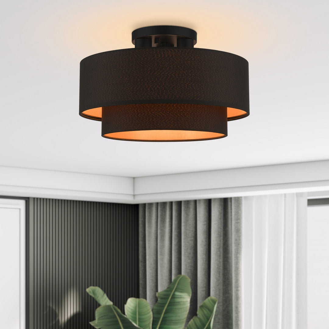 Livex Sentosa 45614-04 Ceiling Light - Black