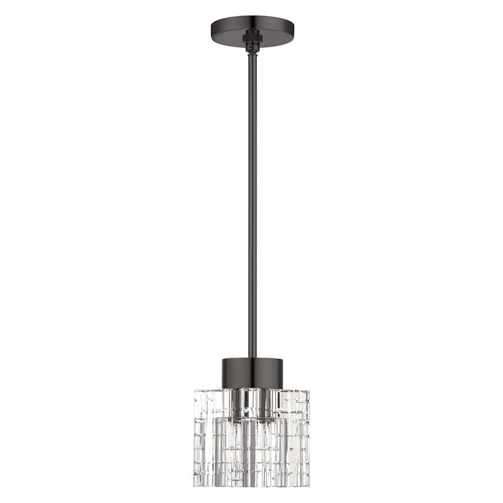 Livex Rotterdam 46181-46 Pendant Light - Black Chrome