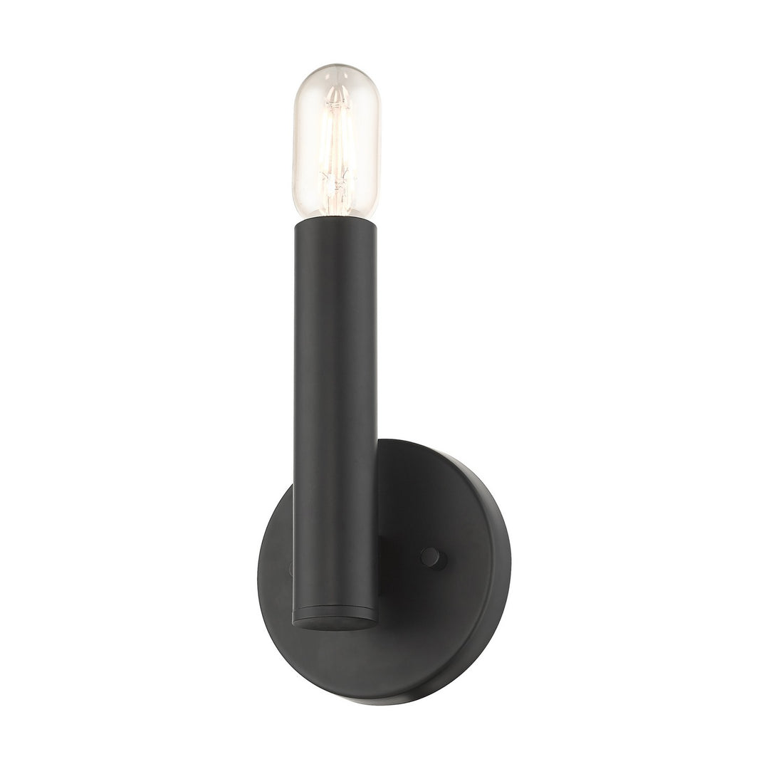 Livex Copenhagen 51131-04 Wall Sconce Light - Black