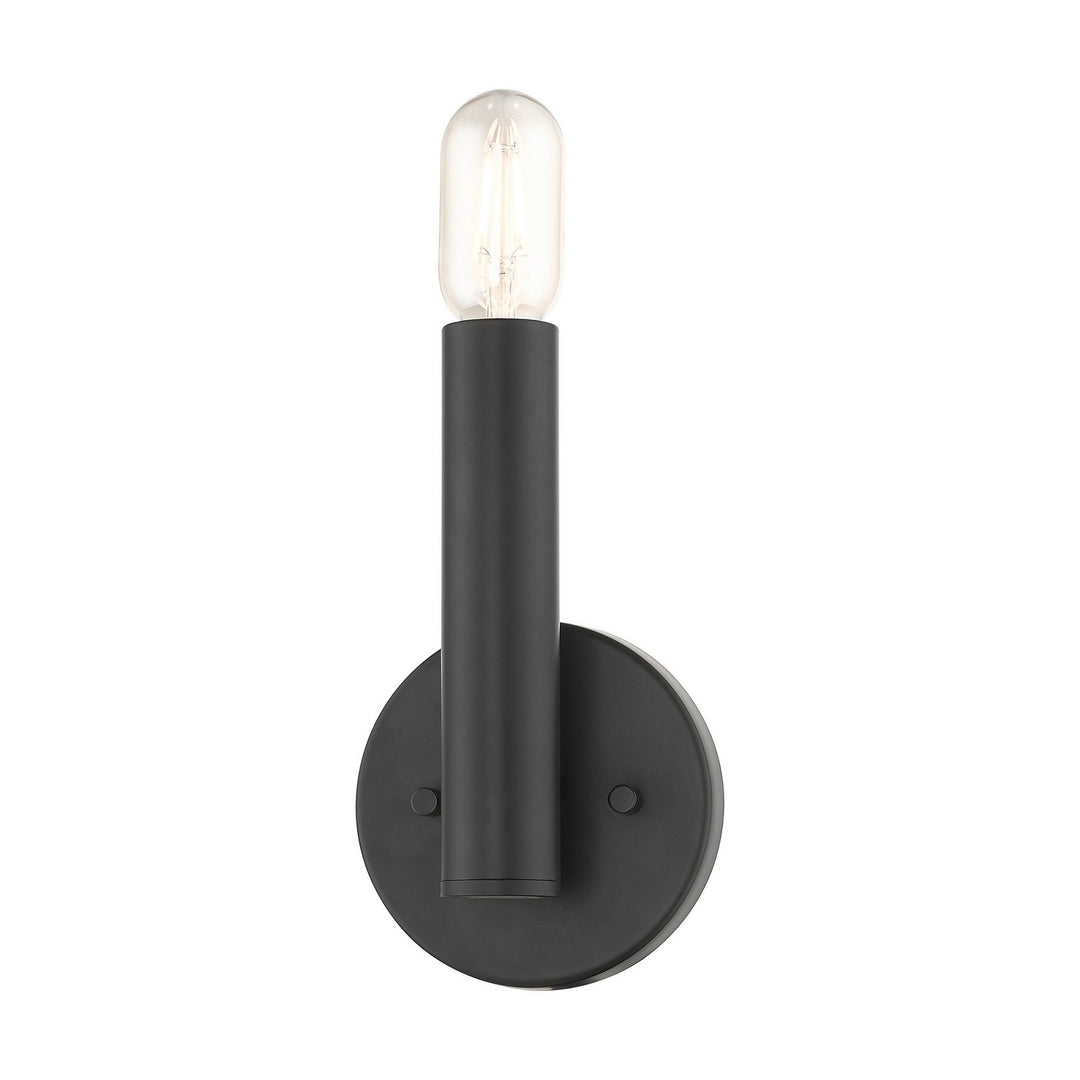 Livex Copenhagen 51131-04 Wall Sconce Light - Black