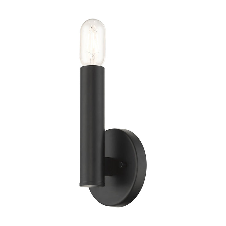 Livex Copenhagen 51131-04 Wall Sconce Light - Black