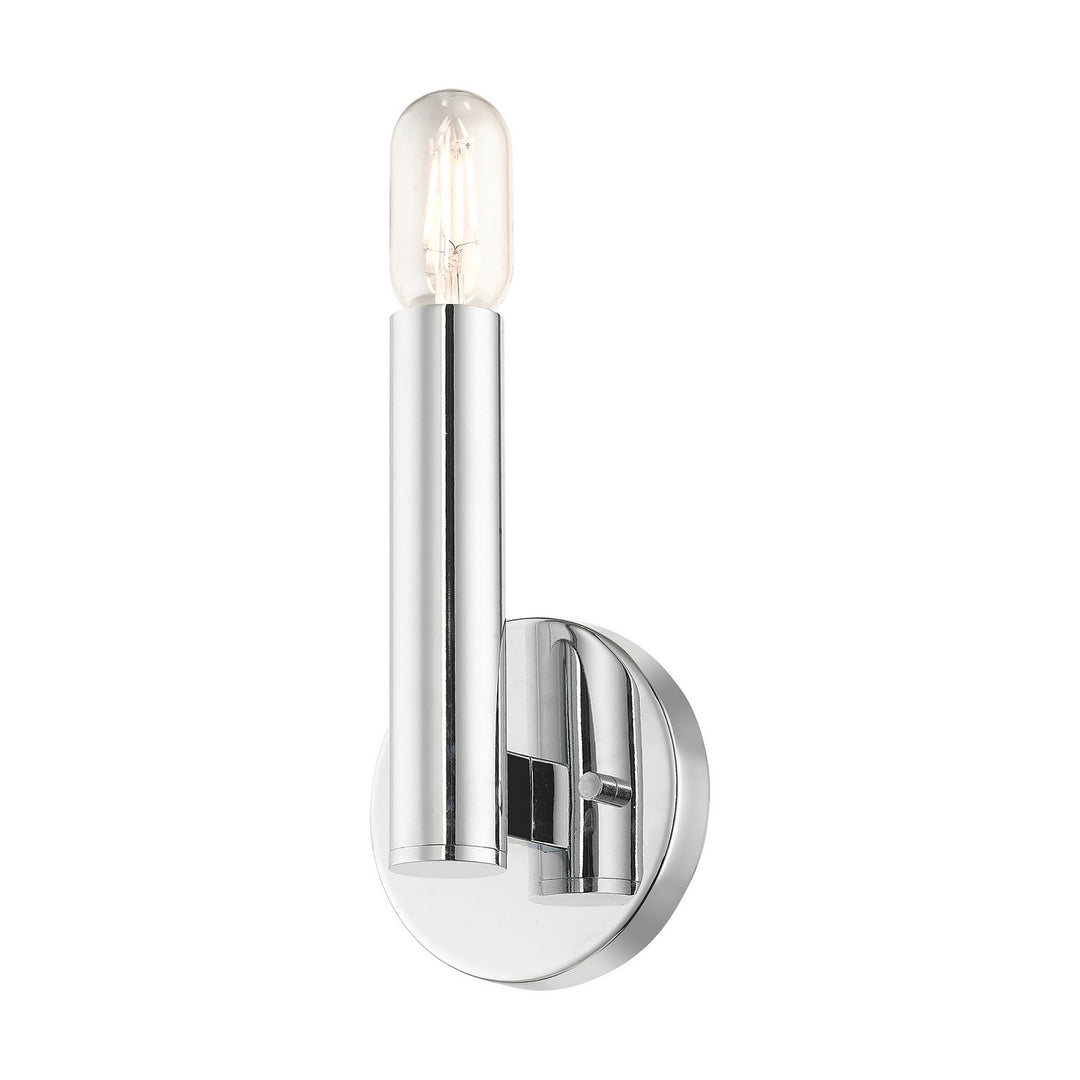 Livex Copenhagen 51131-05 Wall Sconce Light - Polished Chrome