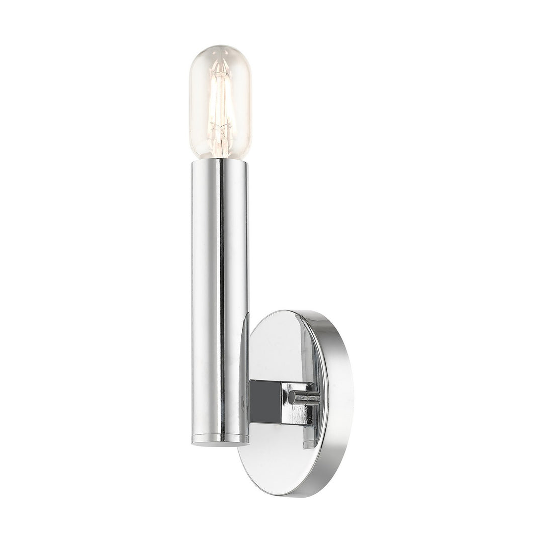 Livex Copenhagen 51131-05 Wall Sconce Light - Polished Chrome