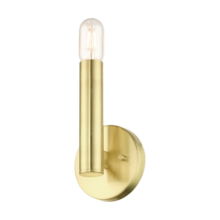 Livex Copenhagen 51131-12 Wall Sconce Light - Satin Brass