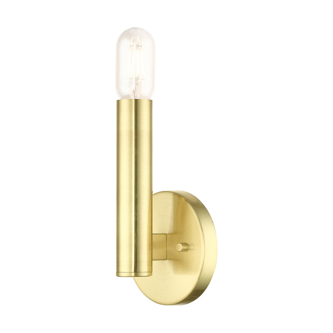 Livex Copenhagen 51131-12 Wall Sconce Light - Satin Brass