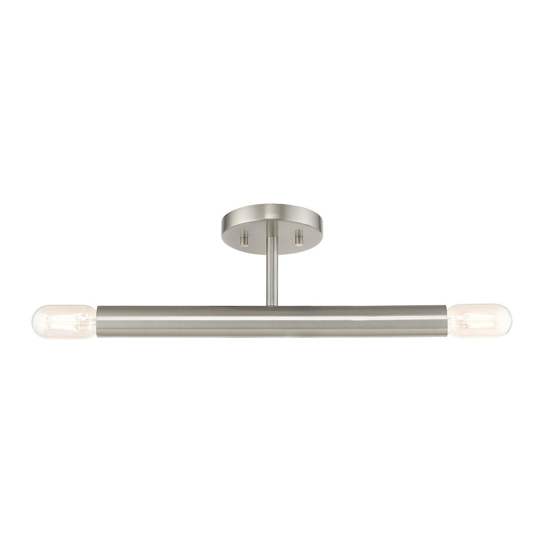 Livex Copenhagen 51139-91 Ceiling Light - Brushed Nickel