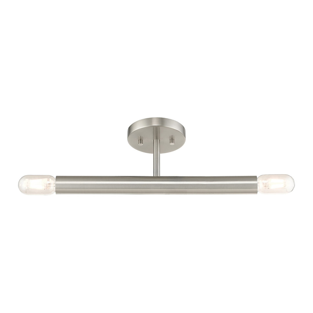 Livex Copenhagen 51139-91 Ceiling Light - Brushed Nickel