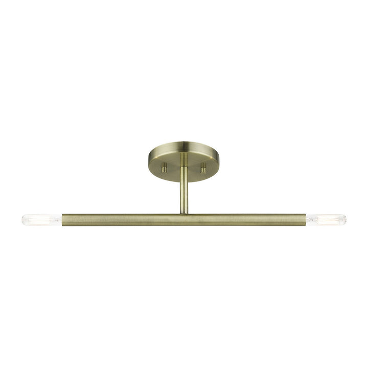 Livex Copenhagen 51179-01 Ceiling Light - Antique Brass