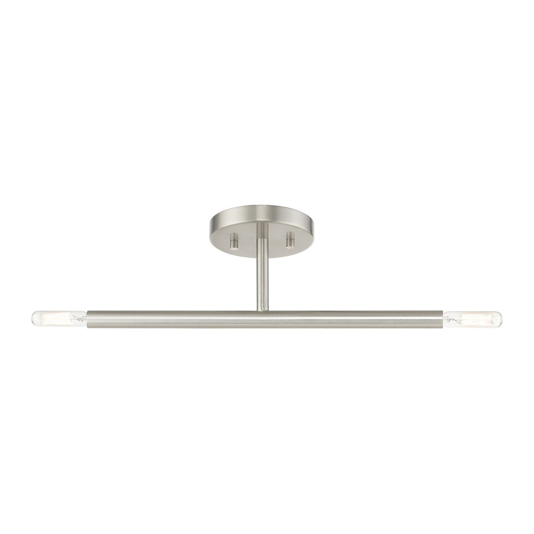 Livex Copenhagen 51179-91 Ceiling Light - Brushed Nickel