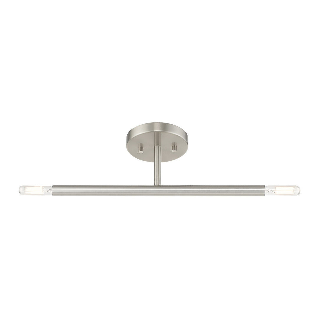 Livex Copenhagen 51179-91 Ceiling Light - Brushed Nickel