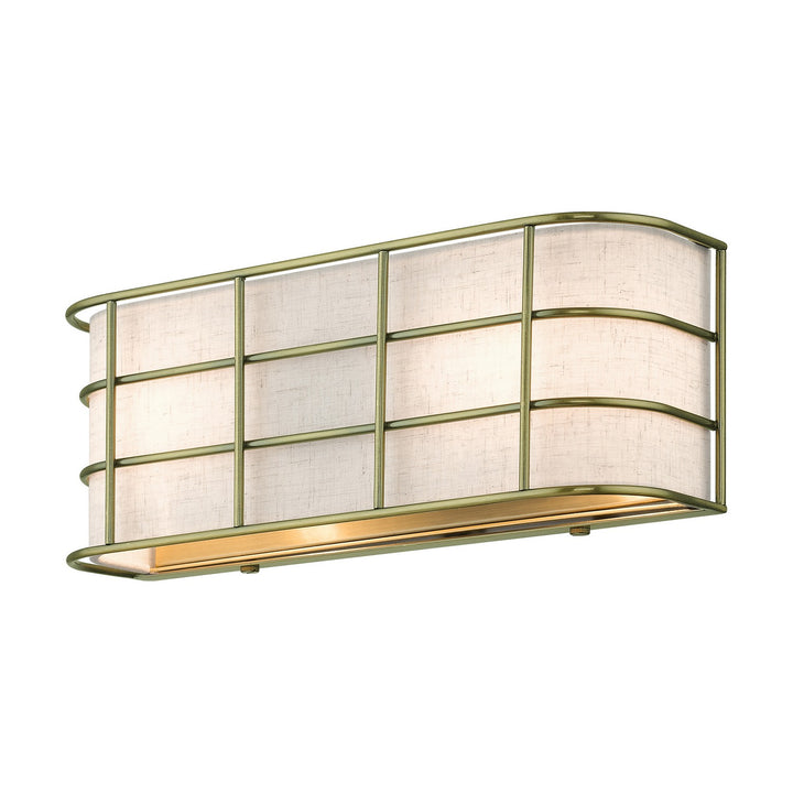 Livex Blanchard 55110-01 Wall Sconce Light - Antique Brass