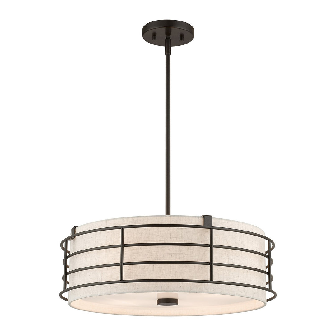 Livex Blanchard 55114-92 Pendant Light - English Bronze