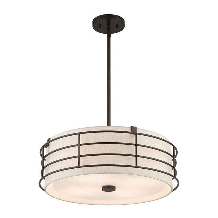 Livex Blanchard 55114-92 Pendant Light - English Bronze