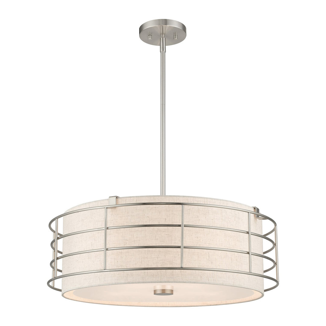 Livex Blanchard 55115-91 Pendant Light - Brushed Nickel