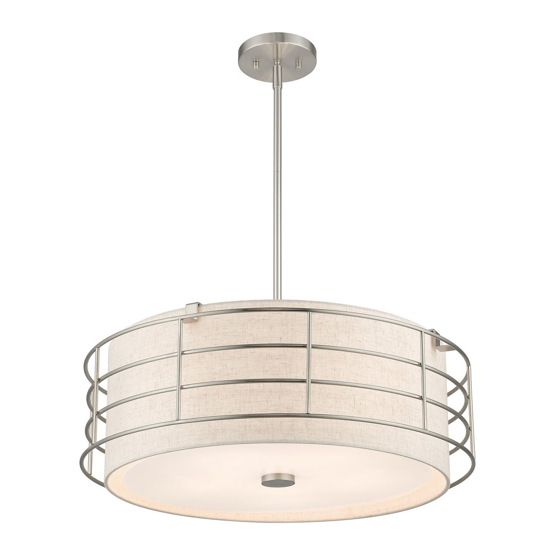 Livex Blanchard 55115-91 Pendant Light - Brushed Nickel